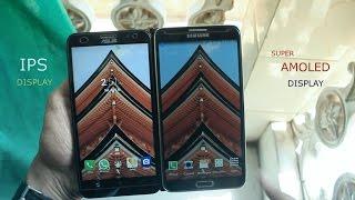 IPS display vs Super AMOLED display-which is best? (best display on smartphone)