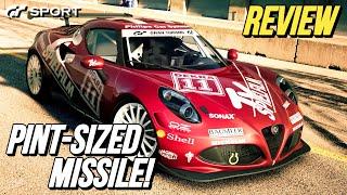 GT SPORT - Alfa Romeo 4C Gr4 REVIEW