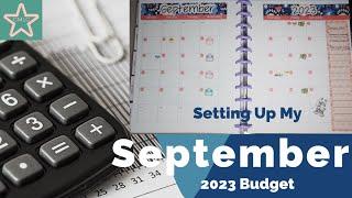 September 2023 Budget Set Up | Budget With Me