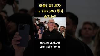 애플 주식 : S&P500 장기투자, 주식 투자 수익률은?