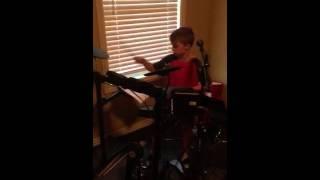 Vincent- Happy on Drums