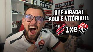 Athlético- PR 1x2 Vitória | QUE JOGOOO, QUE VIRADA!!!