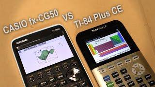 Casio fx-CG50 vs TI-84 Plus CE Review and Comparison