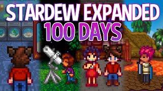 100 Days of Modded Stardew Valley