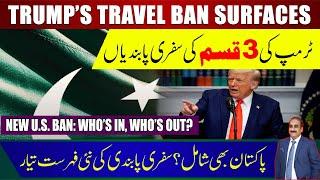 Trump’s Travel Ban 2.0 | 3 Categories, Affected Countries & What It Means | Rizwan Shehzad |