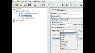 Apache Jmeter - create sample http request