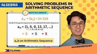 Solving Arithmetic Sequence | ALGEBRA