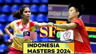 Wow Menang!!K.Letshanaa Cipta SENSASI Mara Ke FINAL!!Paduu!! |Indonesia Master 2024|