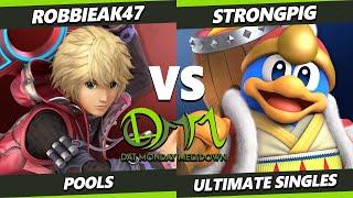 DAT MM 293 - RobbieAK47 (Shulk) Vs. Strongpig (Dedede) Smash Ultimate - SSBU