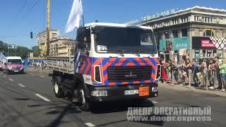 Парад коммунальной техники в Днепре 12.09.2020