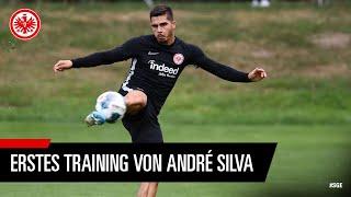 Erstes Eintracht-Training von André Silva | Impressionen