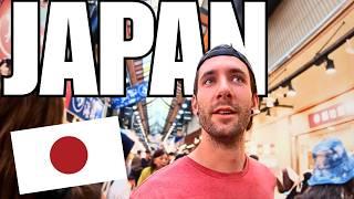 MY FIRST TIME IN A JAPANESE FOOD MARKET | Osaka | Travel