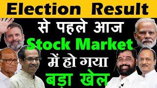 Election Result से पहले आज Stock Market में होगया बड़ा खेल | Share market Latest News | Nifty | smkc