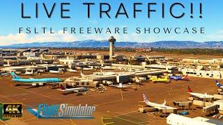 Microsoft Flight Simulator 2020 | FSLTL LIVE AI Traffic Liveries | 4K Cinematic Showcase | Ultra HD