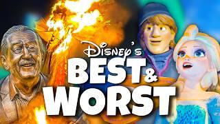 Top 10 WORST & BEST at the Disney Theme Parks - New Disney Rides, Attractions & More!