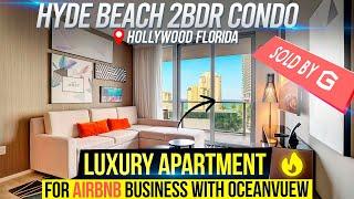 Just sold $690k by Gelfand Realty team 2 bdr in Hyde Beach building for Airbnb business \ Oceanvuew