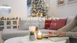 Slow Morning Diaries | A Cozy And Relaxing Winter Morning Routine | Slow Living In Finland