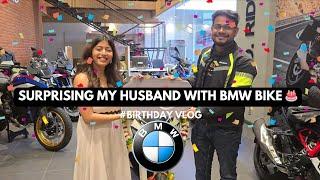 Surprising My Husband with a BMW Bike | Birthday Vlog | Techy Glam Girl