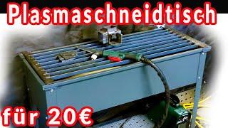 Verrückte Idee wird zum Profi Plasmaschneidtisch - für 20€