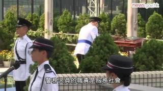 盧偉聰出席紀念殉職警員儀式 (22.10.2015)