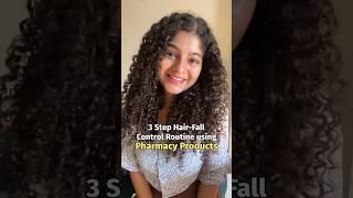 3 step hair fall control Routine ️ #youtubeshorts #cosmetologist #haircare