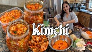 How to make Korean Kimchi - Cách làm kim chi Hàn Quốc - Taylor Recipes - cuộc sống Mỹ