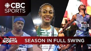 Sha' Carri shines in Doha, Noah Lyles leaps closer to Usain Bolt record | CBC Sports