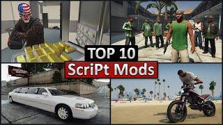 TOP 10 Script MODS for GTA 5 (2024) | Best scripts mods GTA V