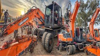 Korean Imported Hitachi Excavator Unboxing & Full Assembly in Pakistan!