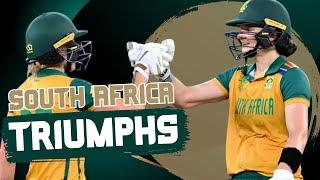 South Africa Stuns Australia to Secure Spot in the Final | SA-W vs AUS-W review | WT20WC2024