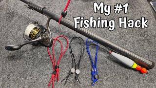 My Most Useful Fishing Hack – DIY Rod Ties