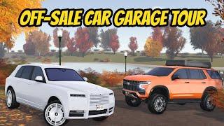 Greenville Roblox - Off Sale RARE Cars Garage Tour Review