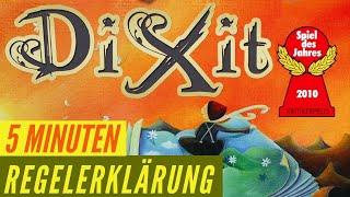 Dixit Regeln Anleitung Regelvideo Erklärung - Spiel des Jahres 2010