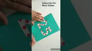 #shorts Unique greeting card #handmadegreetingcard