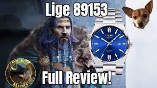 Lige 89153 Integrated Bracelet Quartz Watch Review!