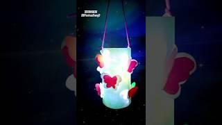 Easy DIY paper lamp Ideas #shorts #art #diy #craft #origami #viral #creative #youtubeshortsviral