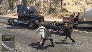 CH明明GTA5搞笑解说：两兄弟反目成仇，双方立即大打出手