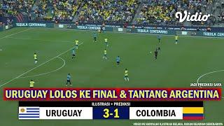  LIVE AO VIVO~Semifinal | URUGUAY VS COLOMBIA | Copa America 2024 | Uruguay vs Kolombia~Ilustrasi