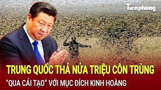 Tin thế giới: Trung Quốc thả nửa triệu côn trùng “qua cải tạo” với mục đích kinh hoàng