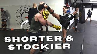 7 Strategies to Defeat Shorter & Stockier Fighters