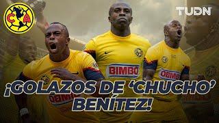 ¡Hasta el cielo!  Los GOLAZOS de 'Chucho' Benítez con América | TUDN