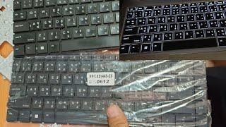 HP ProBook 440 g8 g9 Keyboard Replacement No Backlit to Backlit keyboard