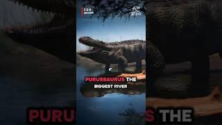 The giant that ruled ancient rivers meet Purussaurus!  #Prehistoric #Predator #crocodile #dinosaurs