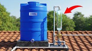 I Made a Simple Hydrogen Generator at Home ! Creative From PVC drain pipe and BLUE Plastic Barrel