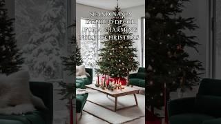 Scandinavian Christmas Decor Ideas: Charming Nordic Holiday #christmasdecorideas #scandinaviandecor