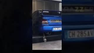 Subaru on Dyno run Antilags #subaru #antilag