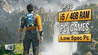 Top 20 Best Low Spec Pc Games For (i5 / 4GB RAM) 2024