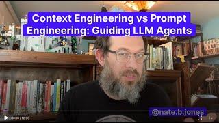 Context Engineering vs. Prompt Engineering: Guiding LLM Agents