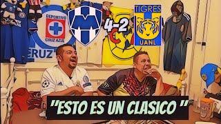 "Tremendo Clasico Monterrey vs Tigres" Reacciones Monterrey vs Tigres J12 Ap24️