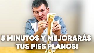 Cómo corregir los PIES PLANOS: Causas y ejercicios para tratarlos.